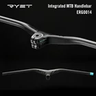 2022 RYET MTB Интегрированный руль Carbon Rise 800 мм-7 градусов XC руль цельный формованный плоский стержень