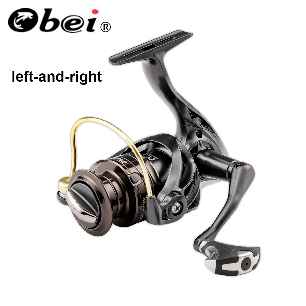 

Obei Classic S1 5.0:1 6.2:1 Fishing Reel 2000H 5+1 Bearing Freshwater Max Drag 8KG Carp Fishing Reel for Bass Winter Tackles