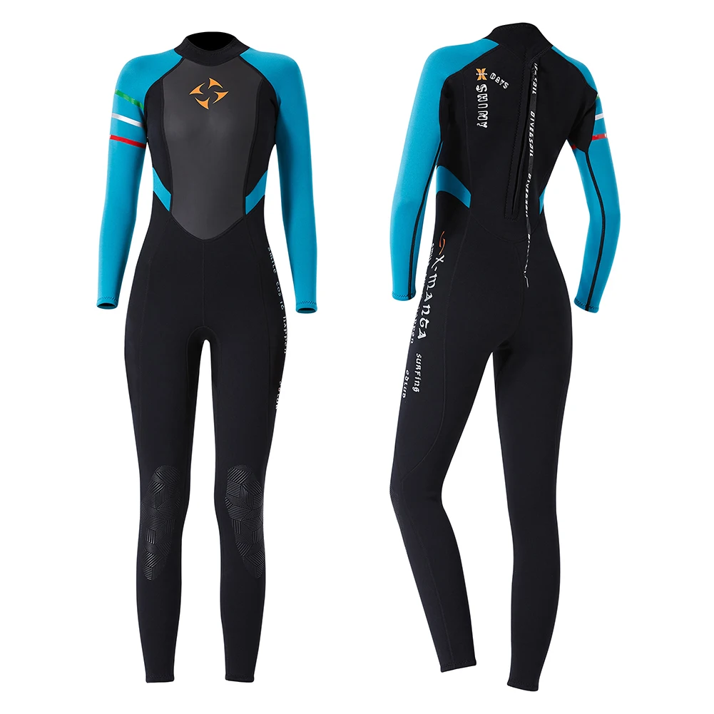 

Women Snorkeling Surfing Scuba Diving One-piece Full Body Wetsuit Swim Suit Swimjupmsuit Swimsuit Beachwear Padded Swimwear