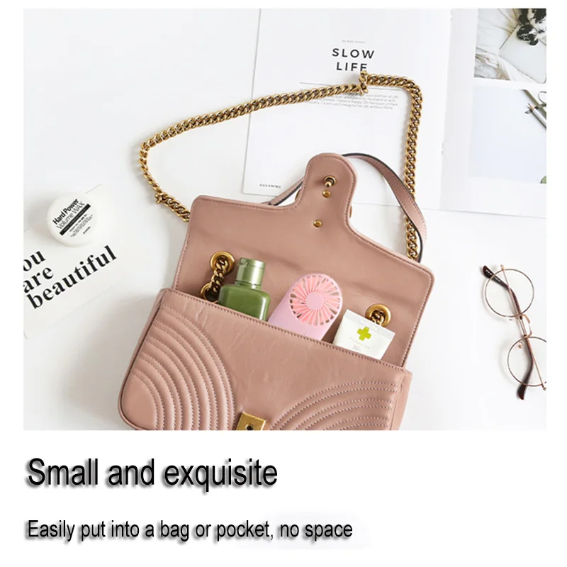 

Rechargeable USB Mini Portable Pocket Fan Cool Air Hand Held Travel Cooling DC Mini Air Cooler Mini Fans USB Charging Outdoors