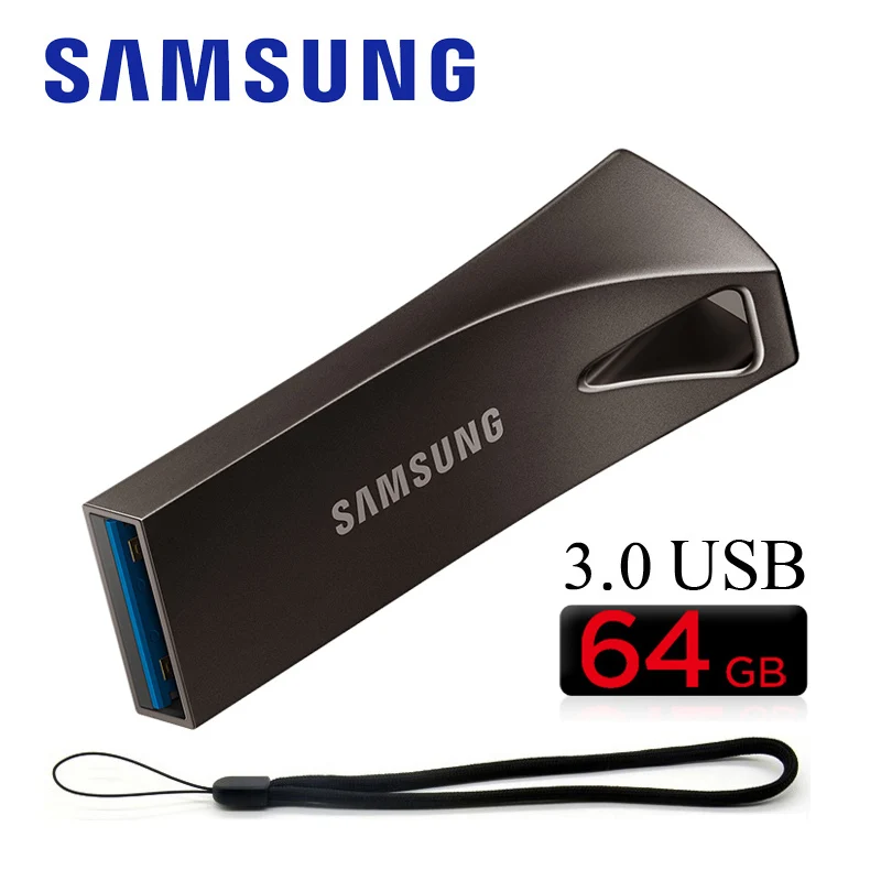 Оригинальные SAMSUNG Mini USB 3 1 флешки 256 ГБ флэш-накопитель 64 Гб Флешка 128