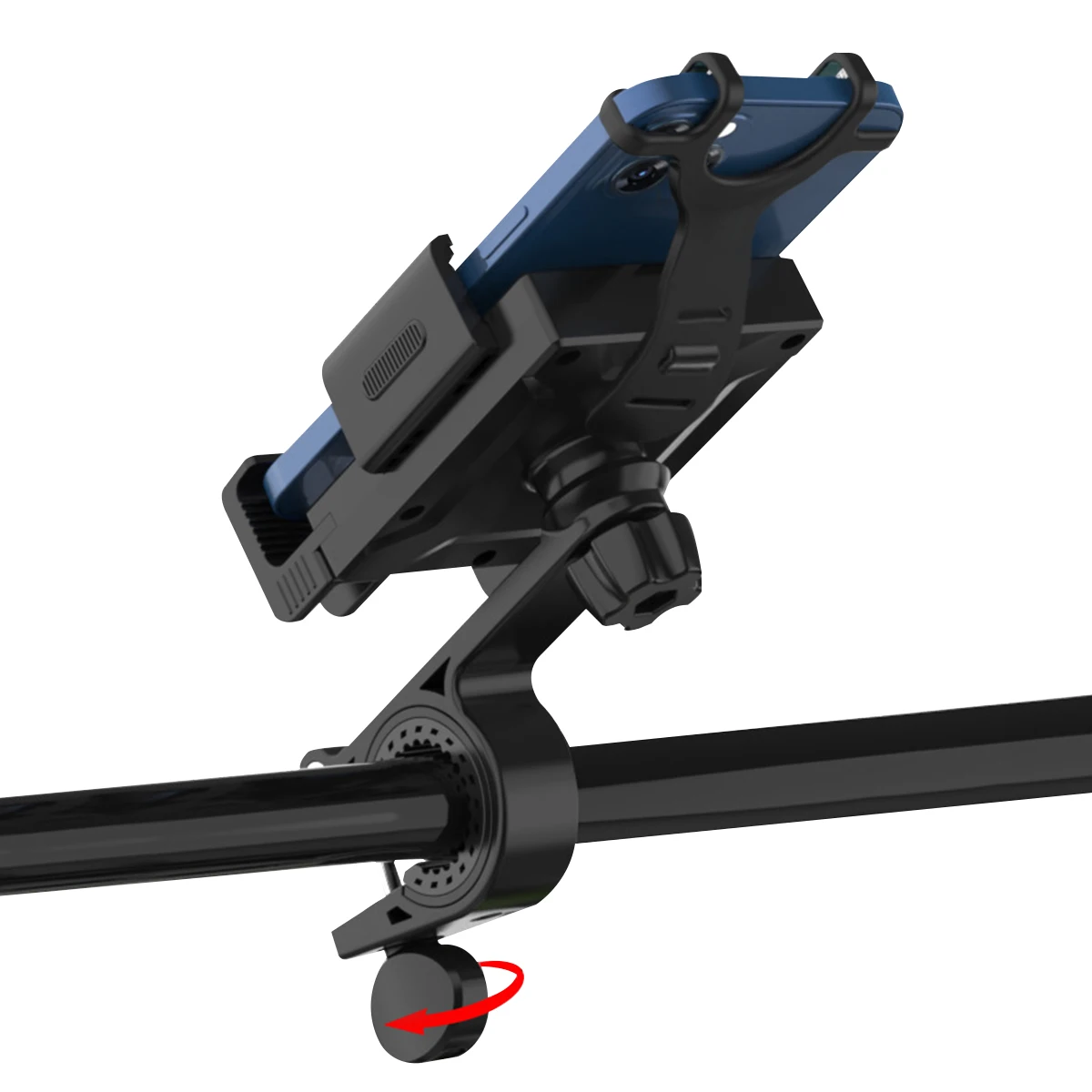 

Bike Phone Holder Bicycle Motorcycle Mobile Cellphone Holder Navigation Support Handlebar Rearview Mirror Mount Clip GPS Bracket
