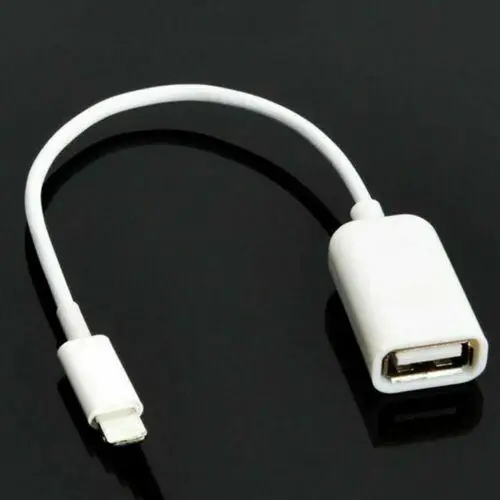 

For Apple Lighting 8PIN Interface Male to USB Female OTG Adapter Cable Usb Camera Adapter for Apple iPhone 5 5s 6 6s Plus 7