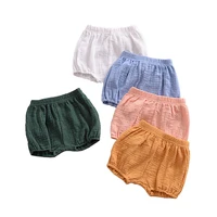 baby boys girls summer clothes newborn bloomers children outfit infant casual short pants kids diaper cover for 1 4 years old