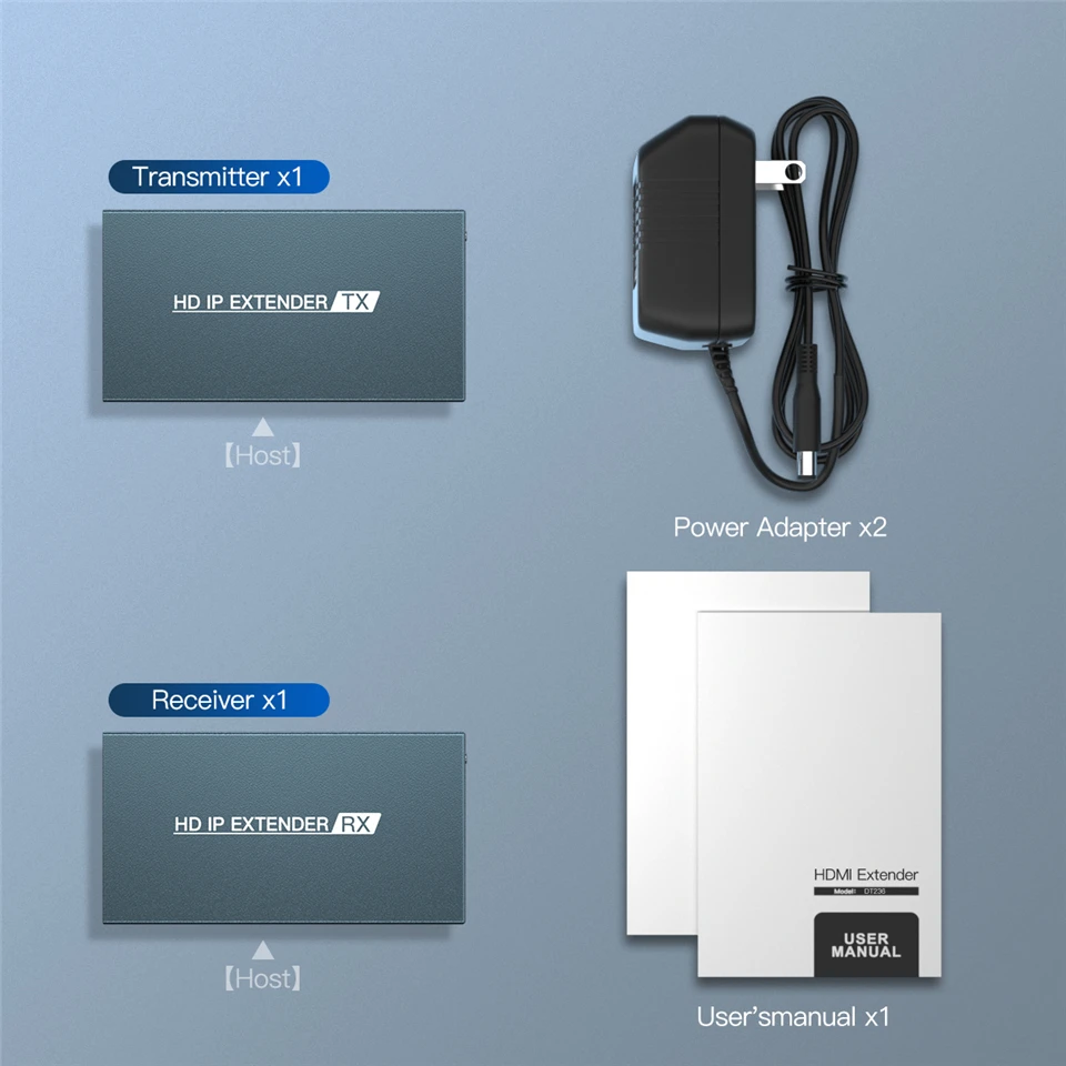 

660ft HDBitT HDMI Extender 200m Over Ethernet RJ45 CAT5/5e/6 Cable 1080P HDMI Transmitter With Loop out & IR Like HDMI Splitter