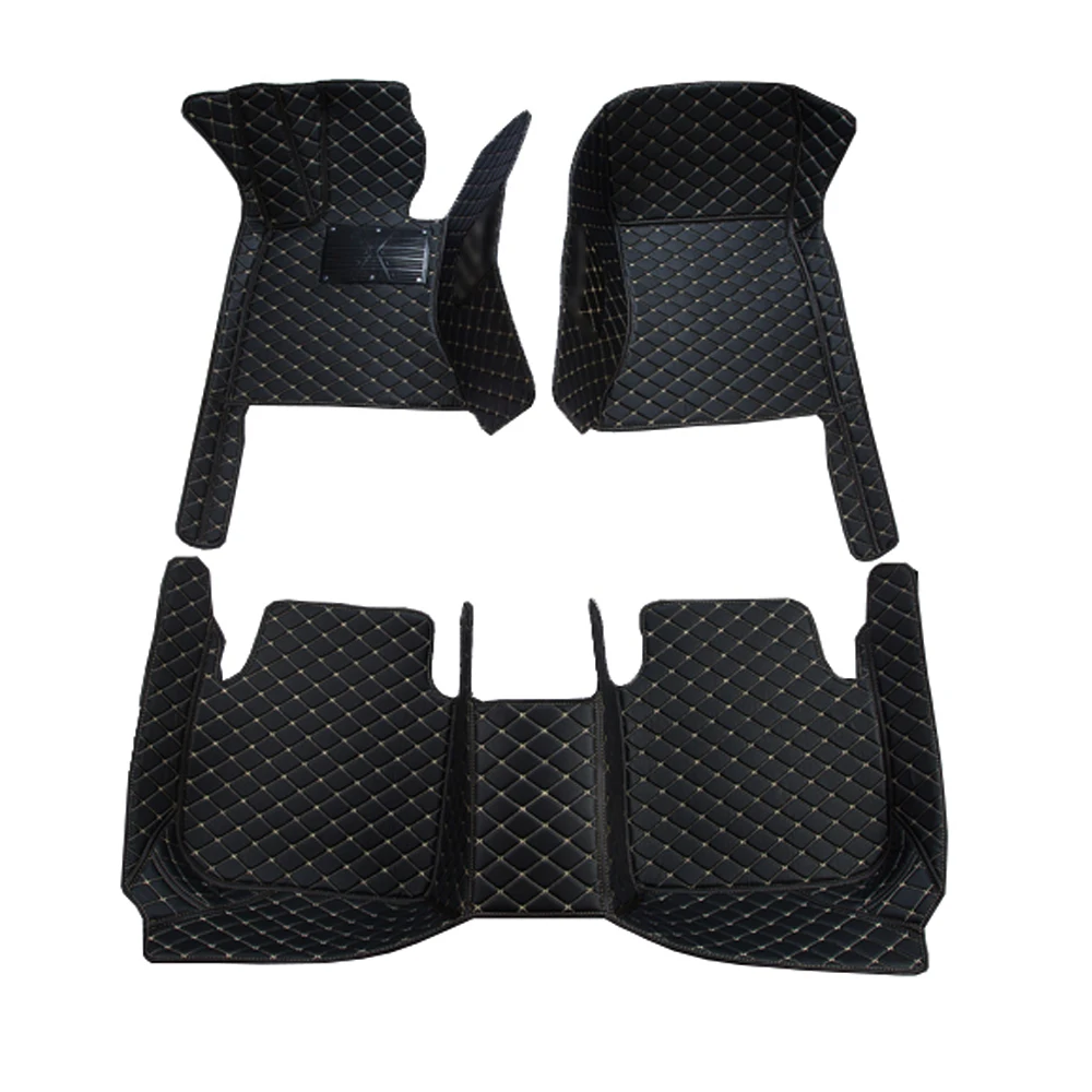 

Car Mat Leather Car Floor Mats for Toyota Camry 2006-2014 2015 2016 2017 2018 Custom Auto Foot Pads Automobile Carpet Cover