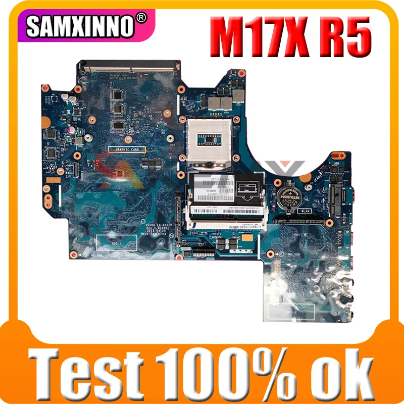 

Новая материнская плата для ноутбука DELL Alienware M17X R5 SR17D материнская плата CN-02XJJ7 02XJJ7 VAS00 LA-9331P 100% рабочих