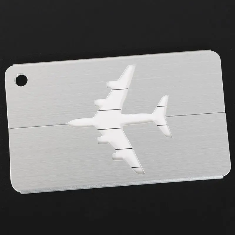 Новая алюминиевая багажная бирка для чемодана идентификационный адрес этикетки