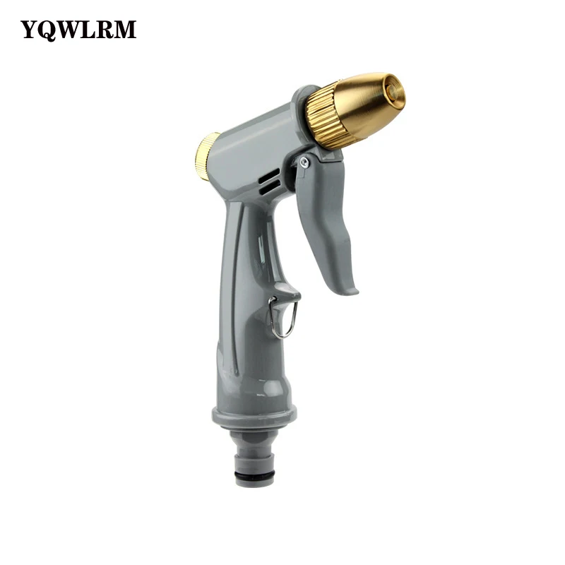 

YQWLRM Garden Water Gun High Pressure Water Guns Lawn Irrigation Watering Spray Gun Hose Nozzle Home Car Wash Sprinkler Watergun