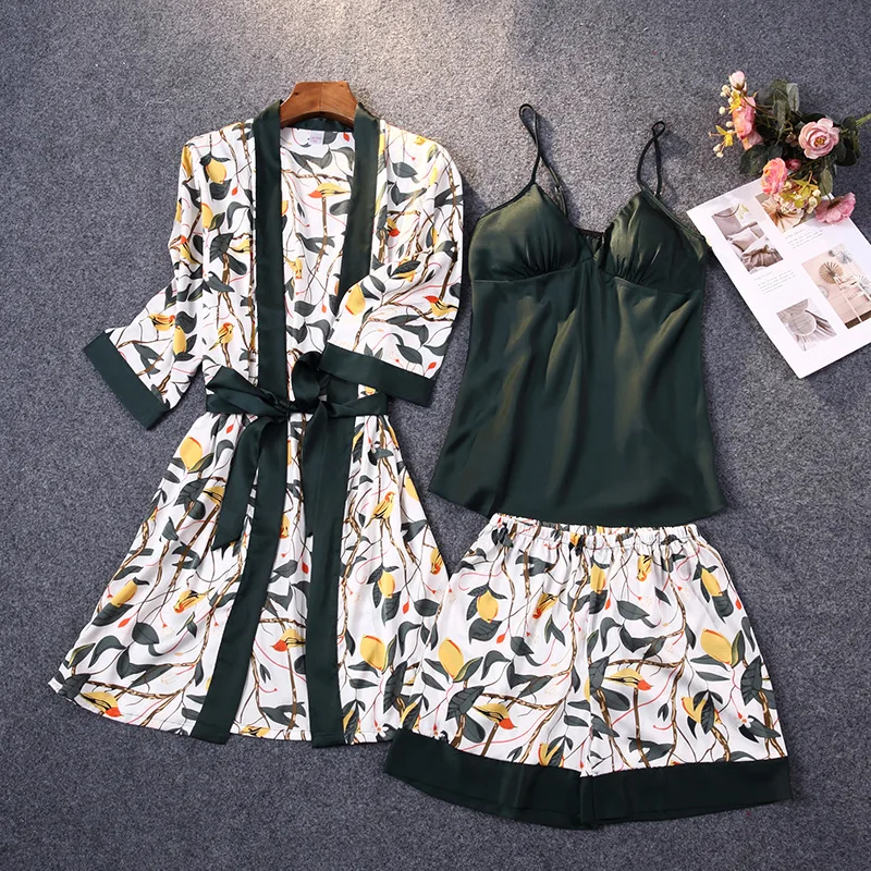 Летняя Новинка 2020 комплект из 2 предметов пижама с цветами сексуальный топ v