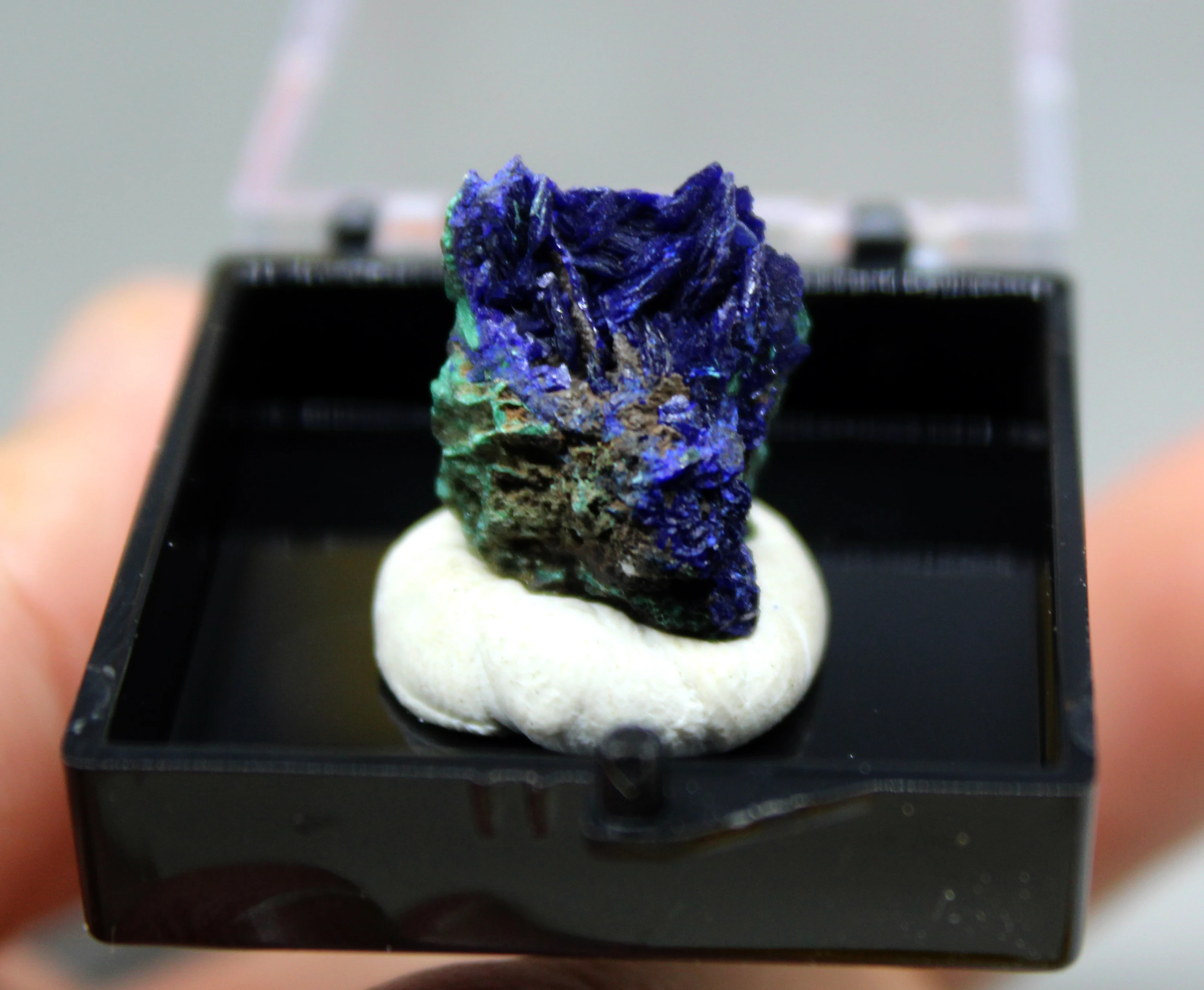 100% натуральный редкий Азурит образец минерала зеленый камень кристалл учебный