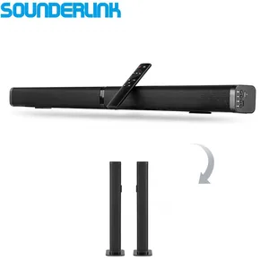 Звуковая панель Sounderlink, беспроводная съемная Bluetooth-панель для телевизора, динамик для домашнего кинотеатра, поддержка оптического SPDIF AUX IN