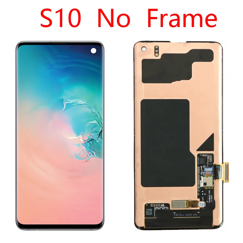 ЖК-дисплей AMOLED 6 1 дюйма для SAMSUNG GALAXY S10 сенсорный экран в сборе с дигитайзером