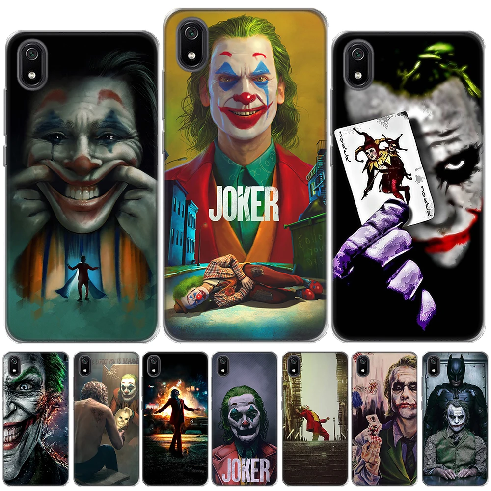Мягкий силиконовый чехол из ТПУ Dark Knight Joker Karta для Xiaomi Mi A1 A2 8 Pro Redmi K20 4X 5 Plus Note 7 4 6 |