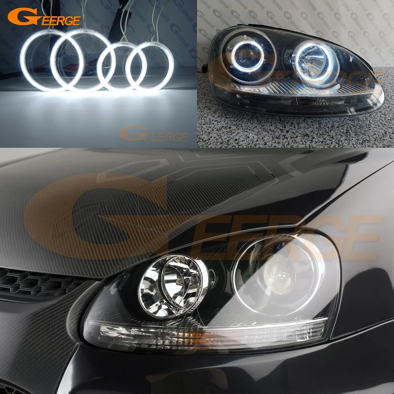 Для VOLKSWAGEN VW Гольф 5 V mk5 2004 2005 2006 2007 2008 2009 ксенон Ультра яркое освещение CCFL ангельские глазки комплект