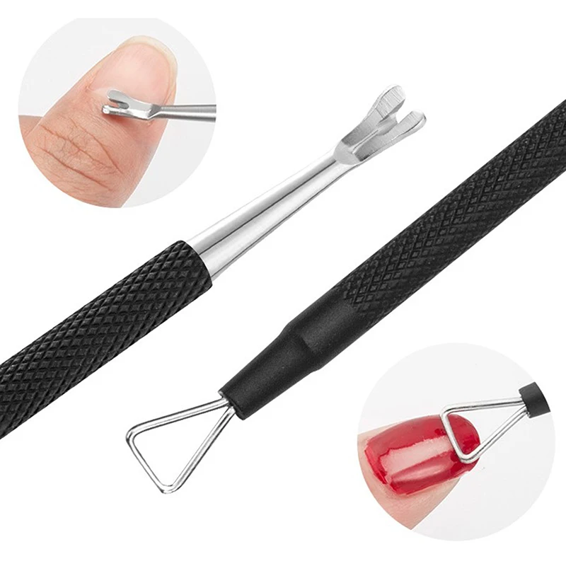 

Nail Remover Gel Polish Remover Culticle Pusher Stainless Steel Stick Rod Cleane Clearance Sale