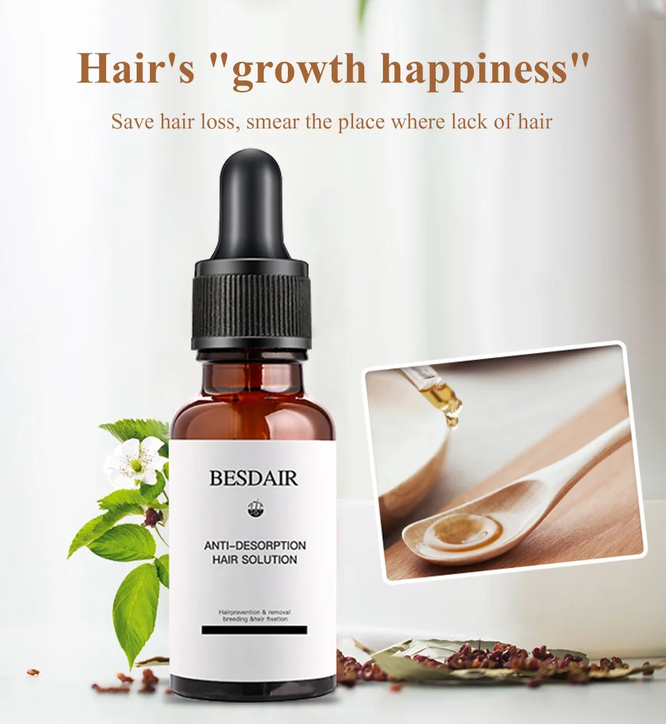 Hair Growth Essence Oil Anti Hair Loss Products for Hair Growth Treatment Genger Natural Serum Hair Thickener Care Solutions