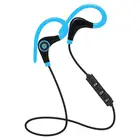 Спортивные Беспроводные наушники для бега, гарнитура с микрофоном Bluetooth 4,1, универсальные музыкальные стереонаушники для IPhone, Samsung