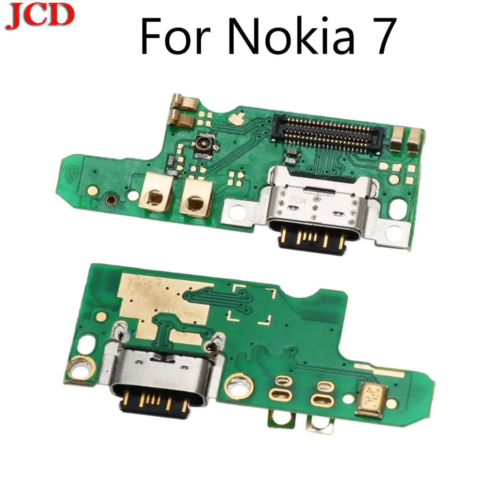 JCD Новинка для Nokia 7 plus + TA-1049 1055 1062 USB зарядный порт док-станция Соединительная