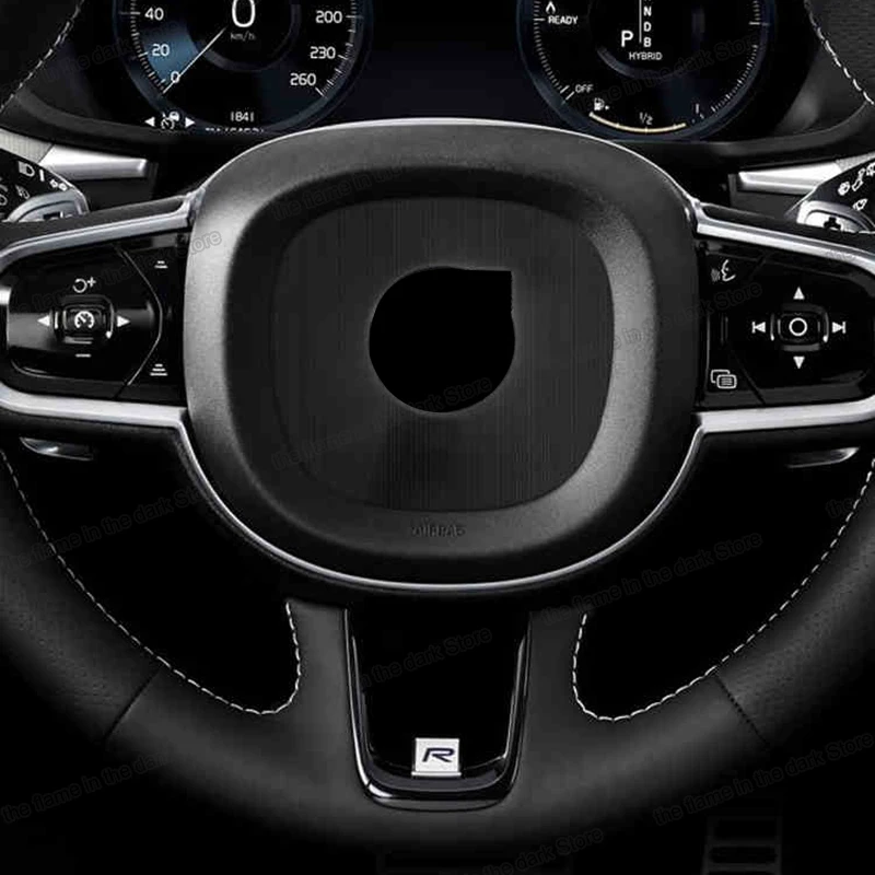 Автомобильный логотип на руль кольцо отделка украшение для Volvo Xc60 2018 2019 2020 2021