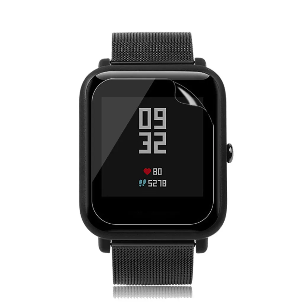 Защитная пленка для смарт часов Xiaomi Huami Amazfit Bip 3 шт.|Защита экрана часов| |
