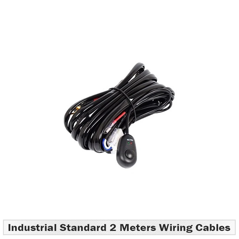 Wire Only RACBOX 10 20 30 дюймов ультра тонкий светодиодный рабочий светильник 4x4 внедорожный светодиодный светильник для трактора лодки 4WD 4x4 грузовики ATV UTV UAZ - Цвет: Wire Only