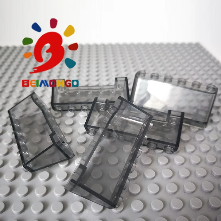Бесплатная доставка! Строительные блоки BEIMONGO MOC Windscreen 2x6x2 Window 10 шт. детские