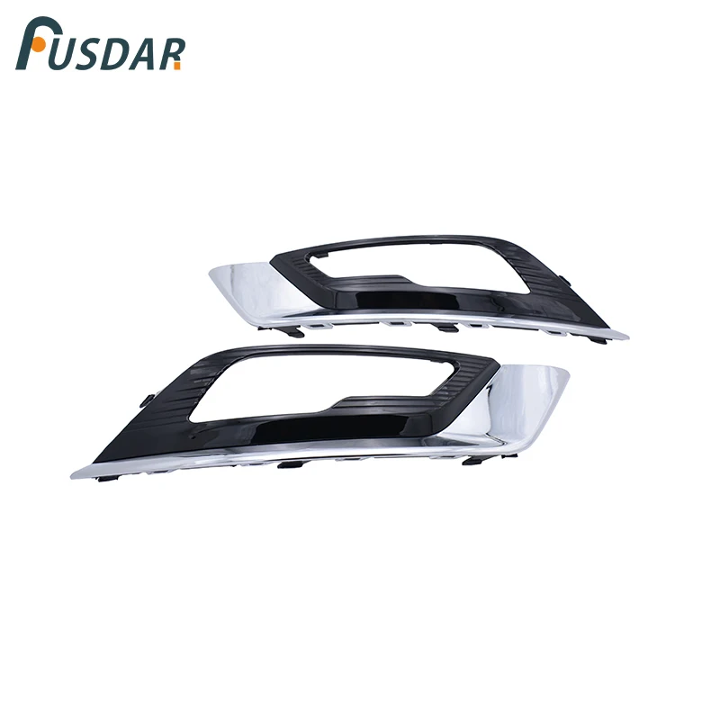 Пара хромисветильник глянцевых черных противотуманных фар на передний бампер