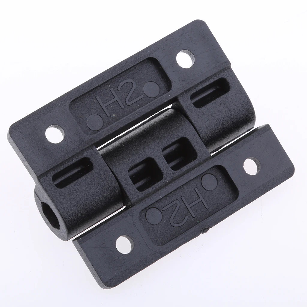 

Black 2 Leaves Reinforced Plastic Bearing Butt Hinge 56mm X 43mm