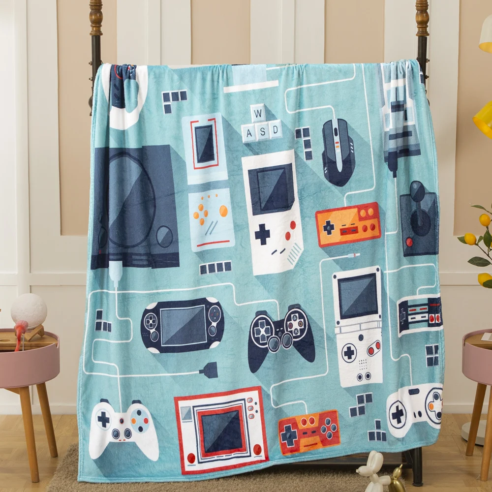 

Мультяшное одеяло, мультяшное детское Фланелевое теплое одеяло, покрывало для дивана, зимнее одеяло на заказ для кровати