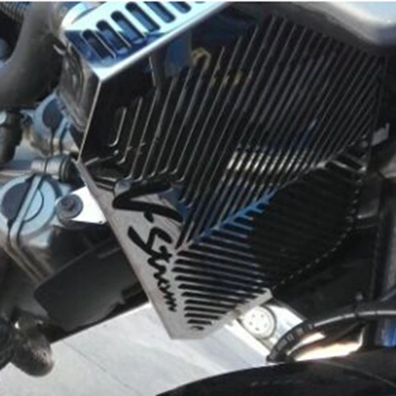 Motorcycle Radiator Grille Guard Protector Cover for Suzuki V-STROM 650 DL650 2004-2010 Water Cooler Protection | Автомобили и