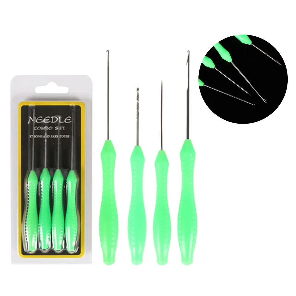 

Baiting Needle Set 2/3/4Pcs Hook Drill Boilie Bait Carp Fishing Terminal Tackle Crochet For Making Fishing Rigseven Terminal Rig