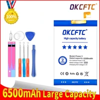 okcftc 100 original 6500mah battery for ulefone power 3 3s