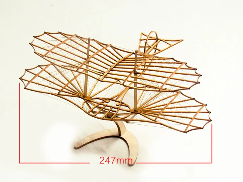 ELERC DIY деревянные строительные наборы рождественский подарок игрушки Otto Lilienthal