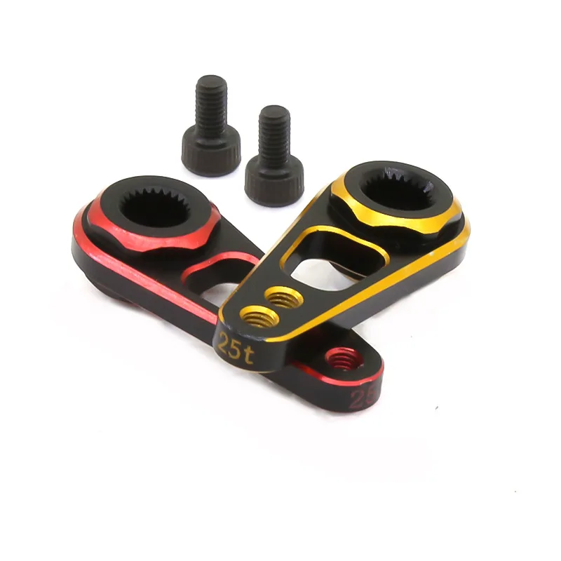 

Double Hole 25T Steering Servo Arm for RC Crawler Axial SCX10 90046