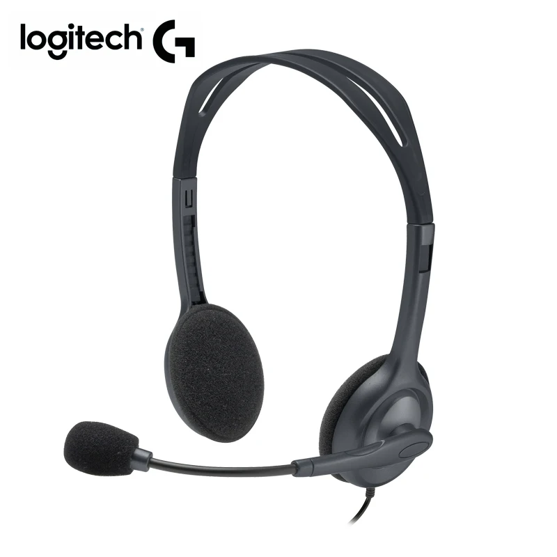 Стереонаушники Logitech H111 многофункциональные наушники с регулировкой громкости