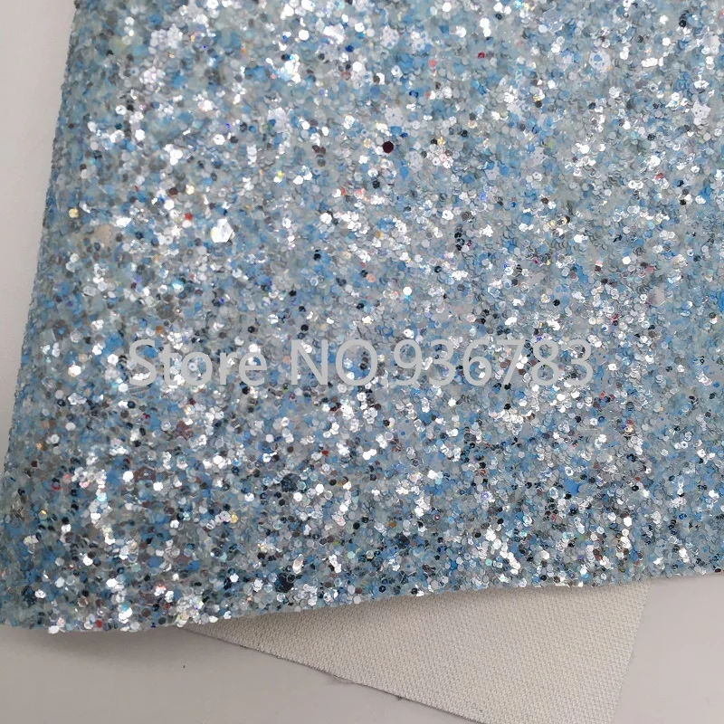 1 шт. A4 Размер 21X29 см кожезаменитель Синие Блестящие Туфли лодочки на устойчивом