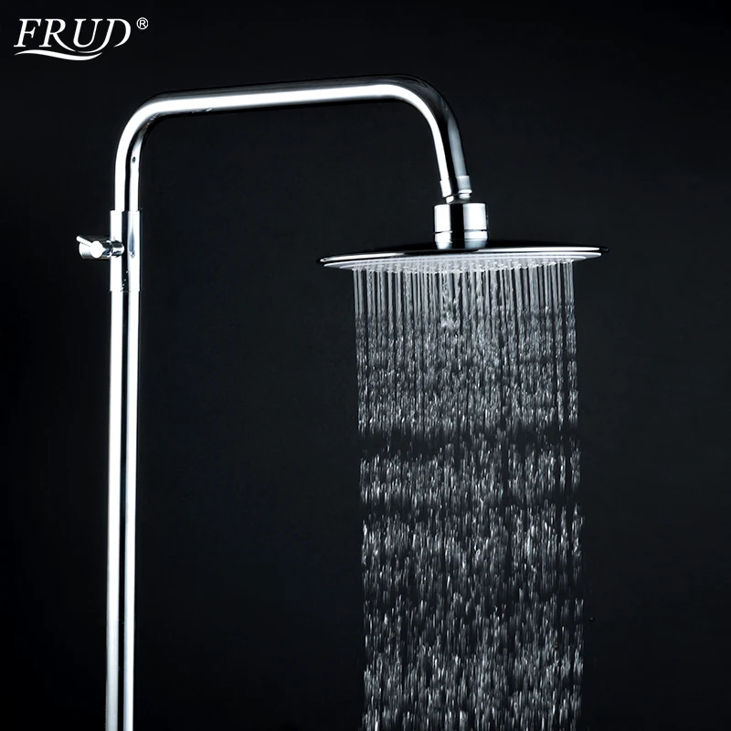 

FRUD 1 set Shower System Bathroom Rainfall Shower Faucet Bathtub Faucet Shaped Shower Head Water Saving Shower Mixer set R24732