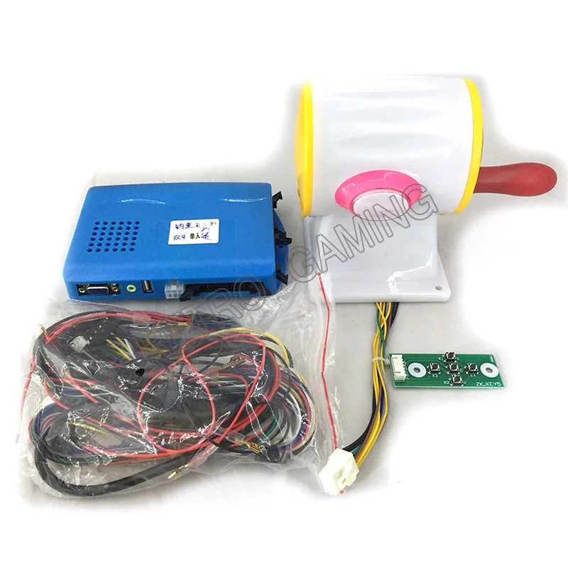 DIY аркадная рыбалка игра части машины комплект с рыболовным джойстиком Ловца