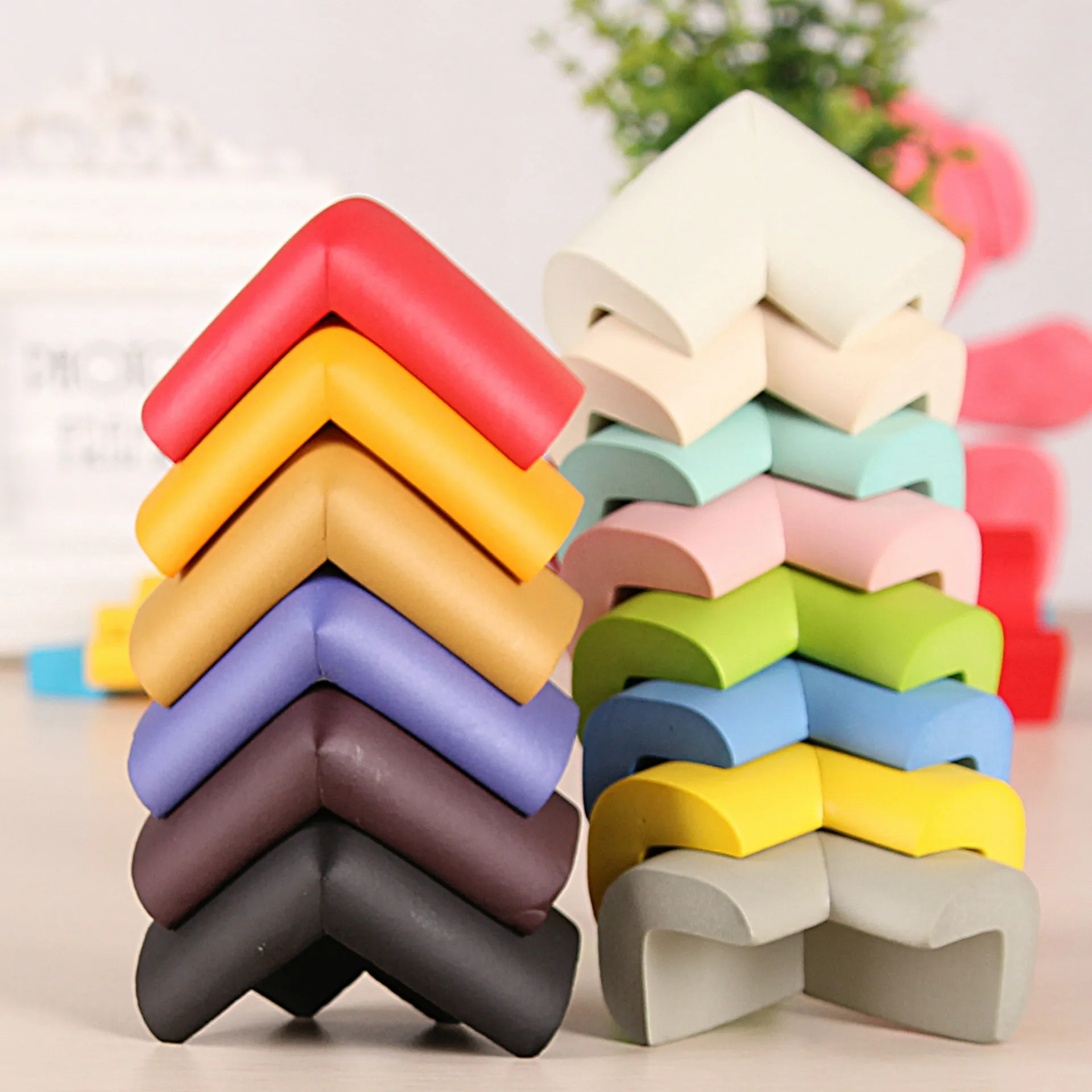 

10pcs Colorful Baby Edge Corner Guard Glass Table Baby Protection Anti-collision Furniture Corner Protector Kid Protection