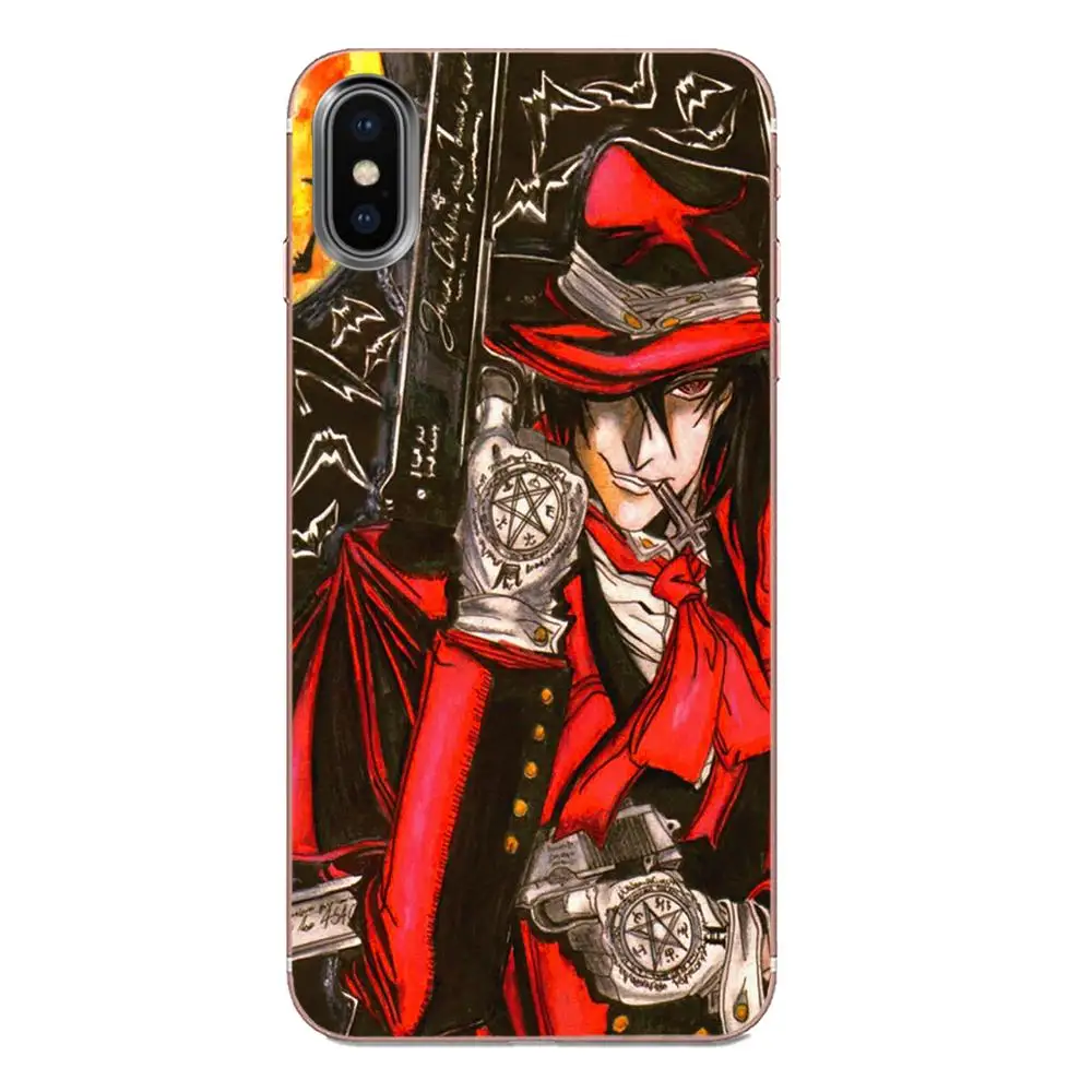 Мягкий милый чехол аниме Fanart Hellsing Pixiv Alucard для Galaxy Grand A3 A5 A7 A8 A9 A9S On5 On7 Plus Pro Star 2015 2016
