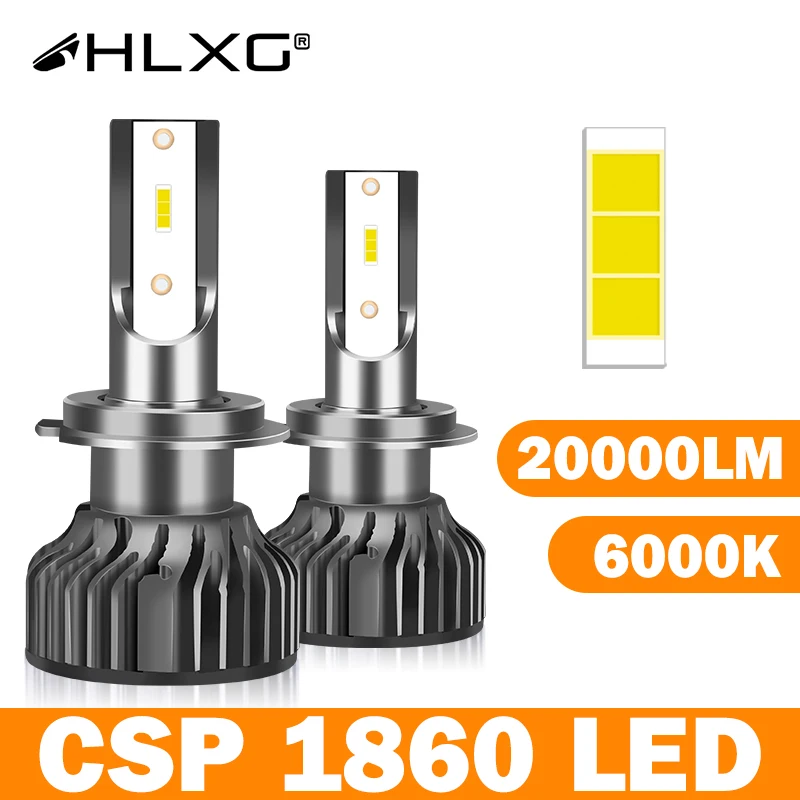 CSP 1860 H1 H4 H7 светодиодный HB3 9005 HB4 9006 H11 H8 лампы для фар лм светодиодные автомобильных
