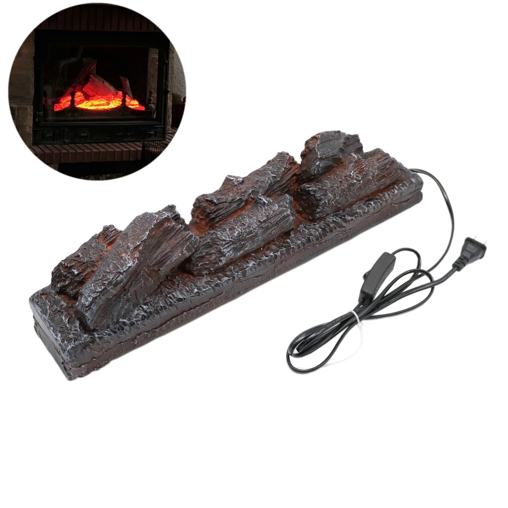 Electric Simulation Charcoal Fake Firewood Charcoal Fire Decoration Charcoal Flame Lamp Fireplace Firewood Props Decoration