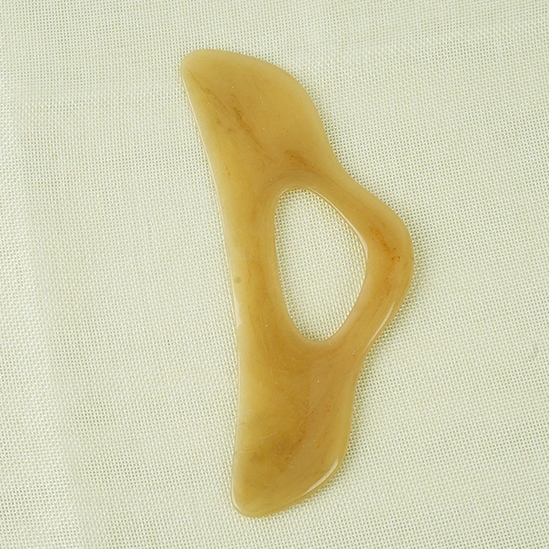 

1 Pieces SPA Massage Face Massager Acupuncture Gua Sha Board Beeswax Guasha Scraping Massage Scraper