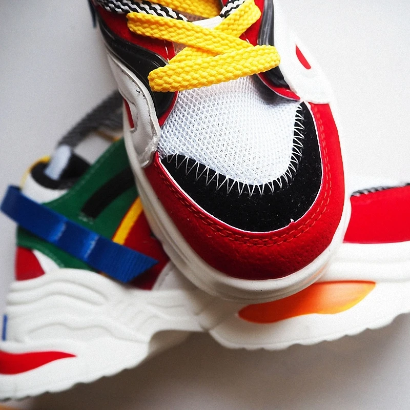 Женские кроссовки увеличивающие рост на высоком каблуке 6 см дышащие спортивные