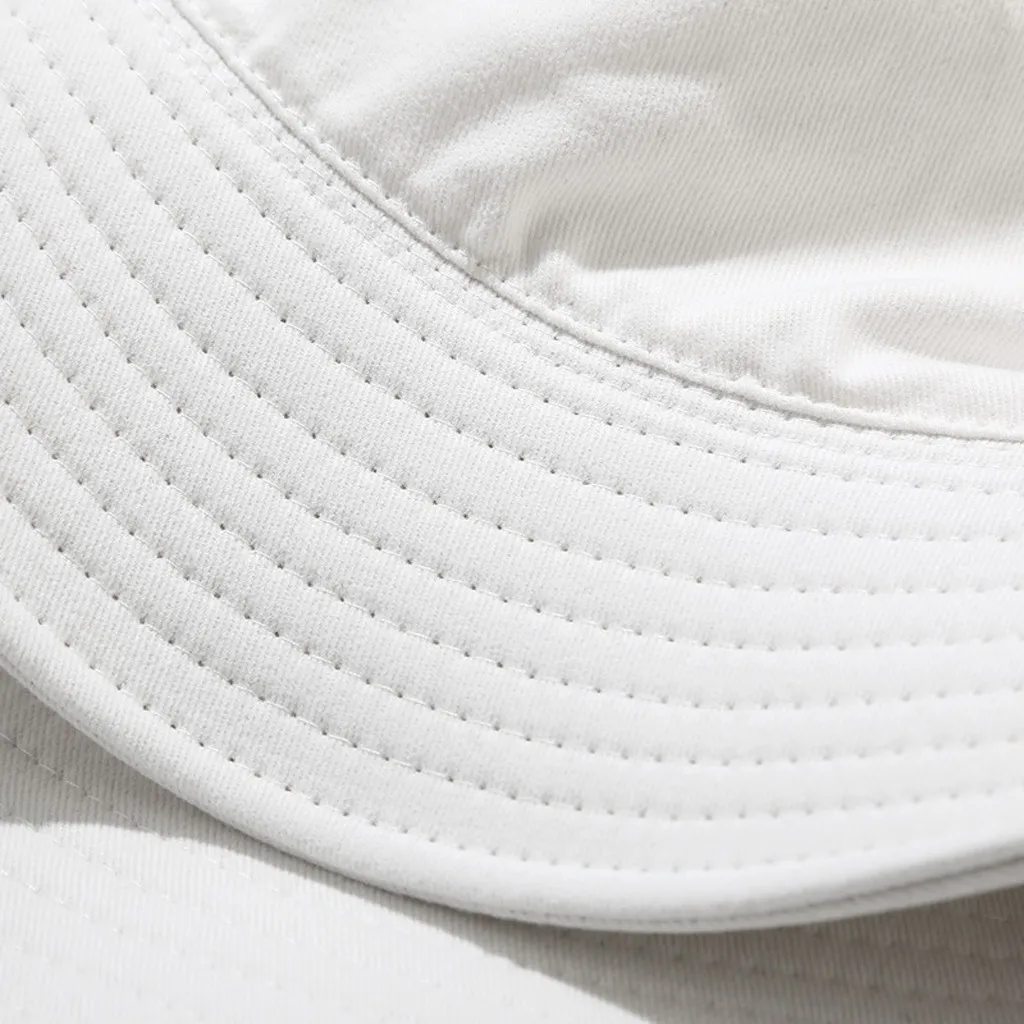 

New Fashion Summer Men And Women Foldable Pure Color Fisherman Hat Sun Hat Bucket Cap Outdoor Cap Women Sombrero