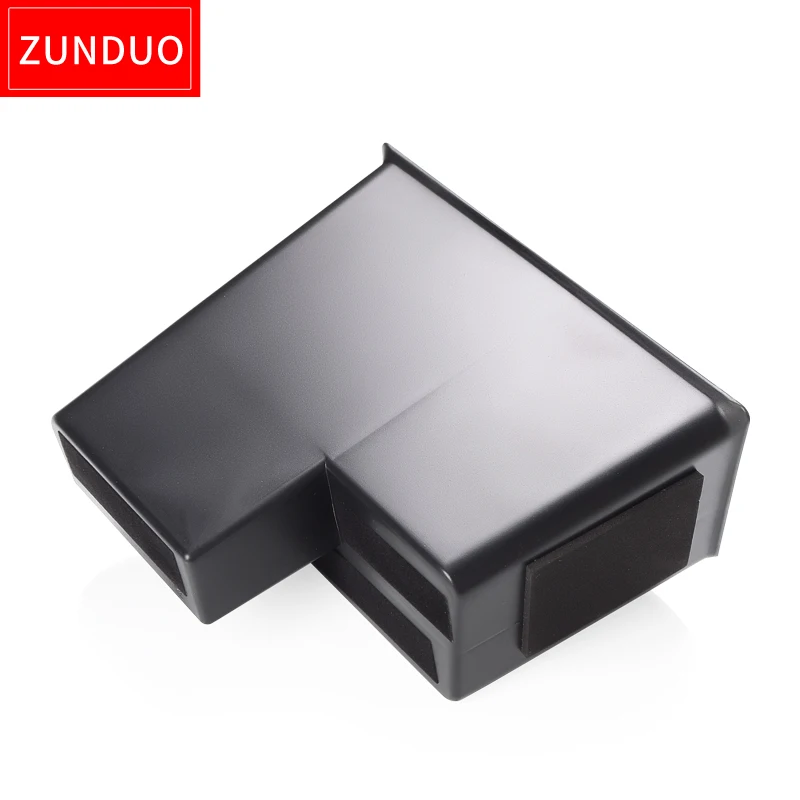 ZUNDUO ящик для хранения центральной консоли для VW POLO Plus GTI приборной панели Tidying box для Volkswagen аксессуары для POLO черный