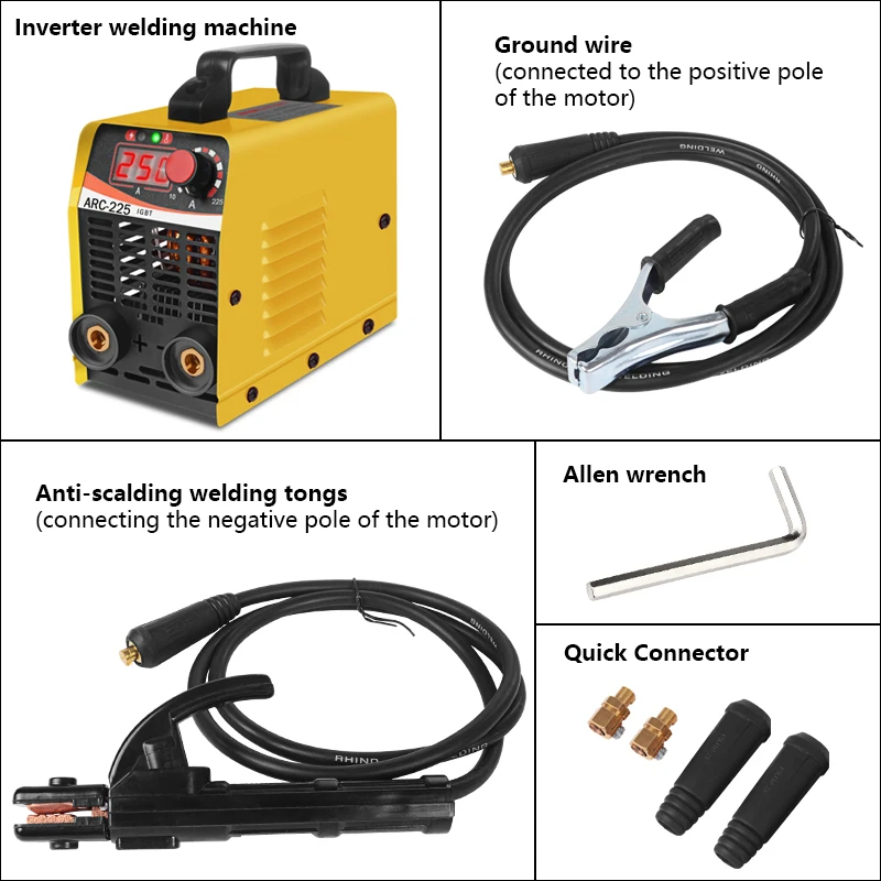 Сварочный инверторный аппарат ARC 220 225 в|Сварочные аппараты| |