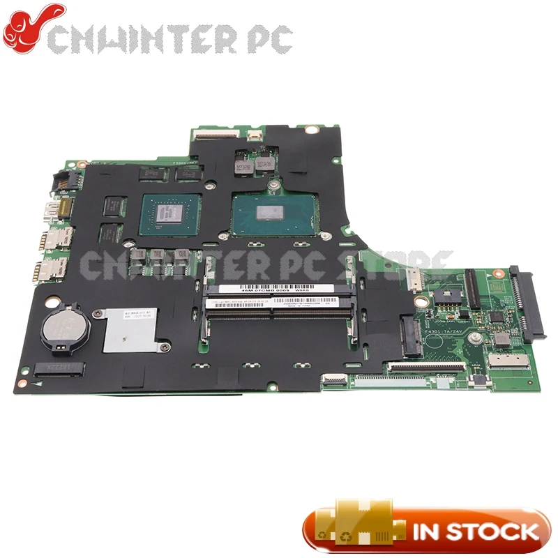 

Материнская плата NOKOTION для ноутбука Lenovo IdeaPad 700-17ISK 5B20M07198 448.06R01.001M 448.06R01.0011 SR2FQ I7-6700HQ ЦП GTX950M