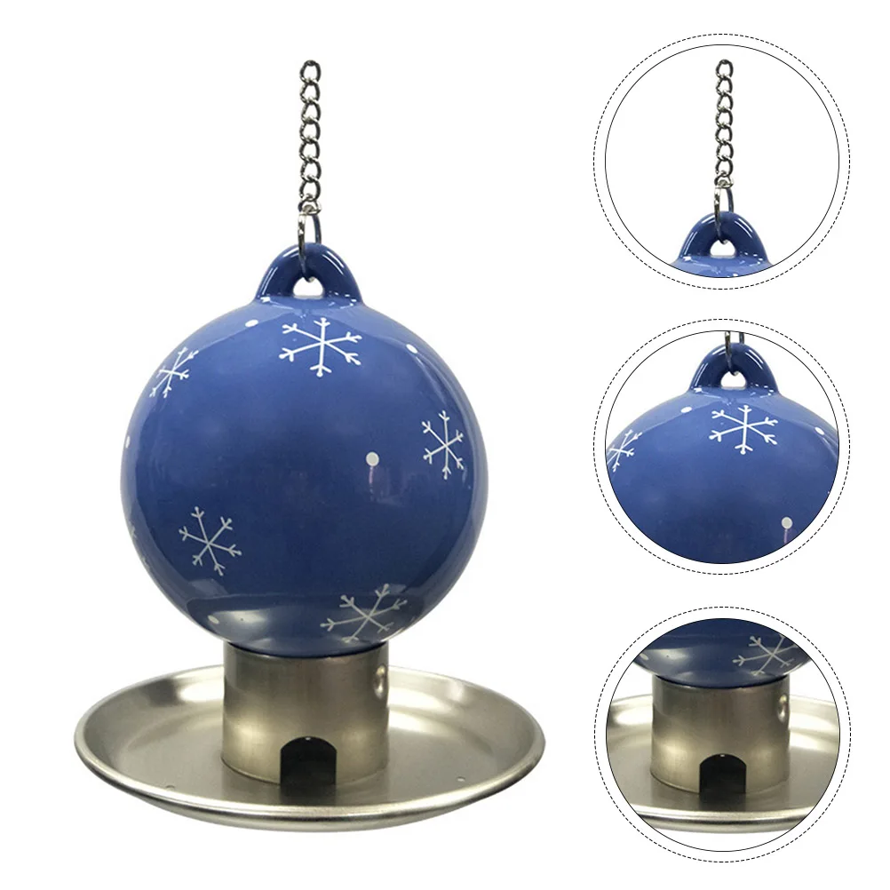 

1pc Creative Bird Food Container Hanging Bird Feeder Bird Food Holder for Garden